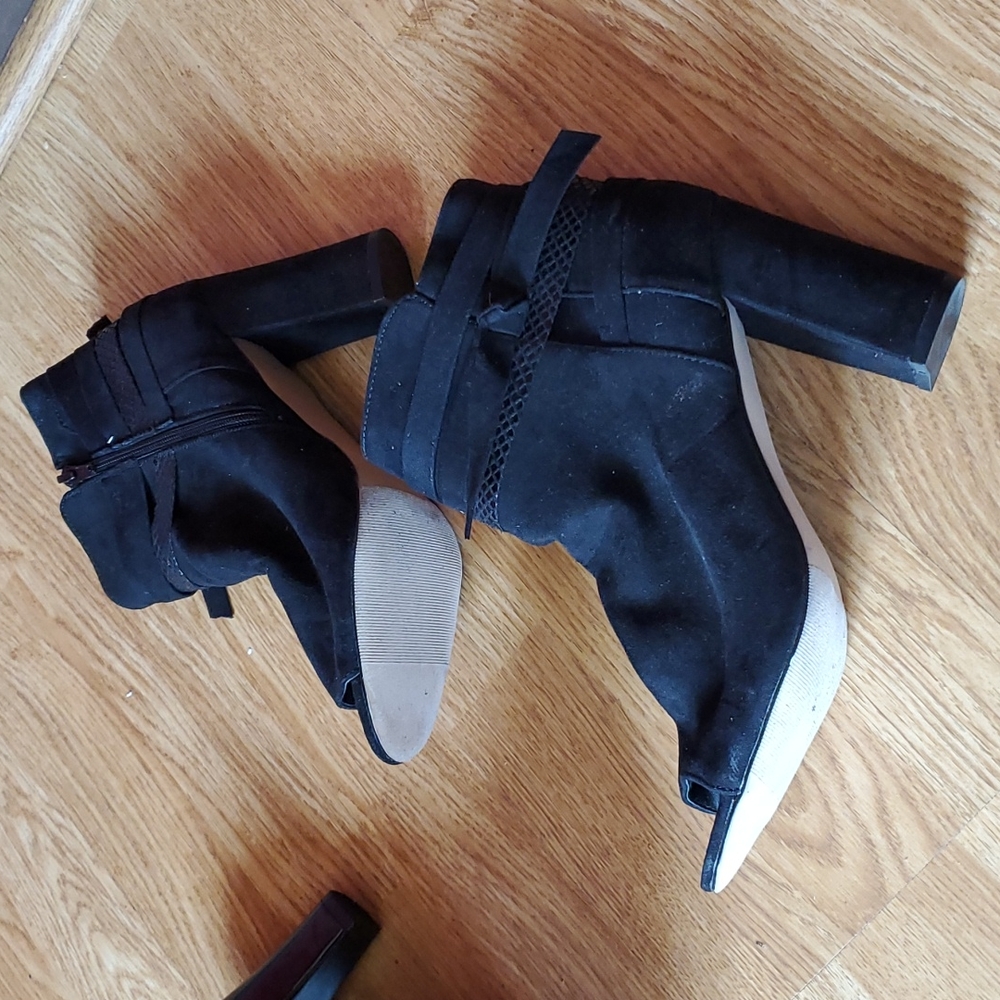 Maden NYC ankle boots open toe